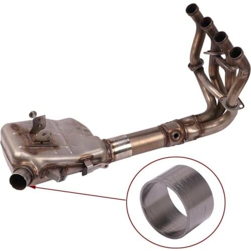 For Kawasaki Z900 Ninja 900 2017-2021 Seals Motorcycle Exhaust Pipe Fixing Adapter Leakproof Gasket Sealing Rings