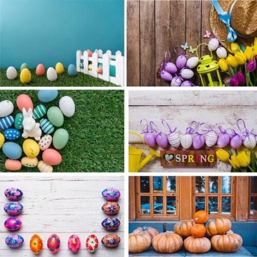 Vinyl Custom Photography Backdrops Flower and wood planks Theme Photography Background 190117SK-014