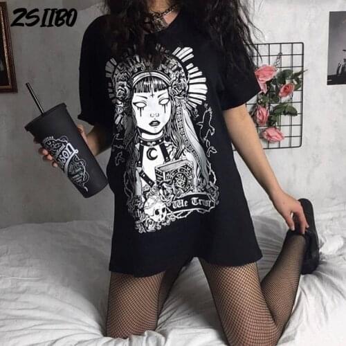 Y2k T-shirt street aesthetic T-shirt bratz T-shirt Rap hip hop T-shirt Street Rock T-shirt Harajuku T-shirt Gothic T-shirt