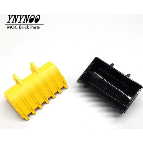 1-2Pcs/lot High-Tech Excavator Bucket 8x10 MOC Brick Parts Educational Building Blocks DIY Toys Compatible with 2851 Particles