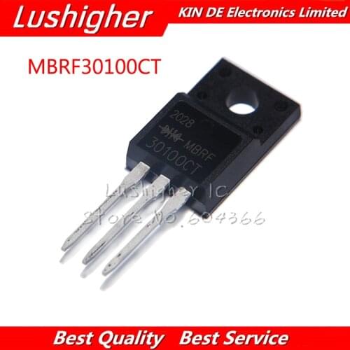 10pcs MBRF30100CT TO-220 MBR30100CT TO220 MBRF30100CT B30100G New Original