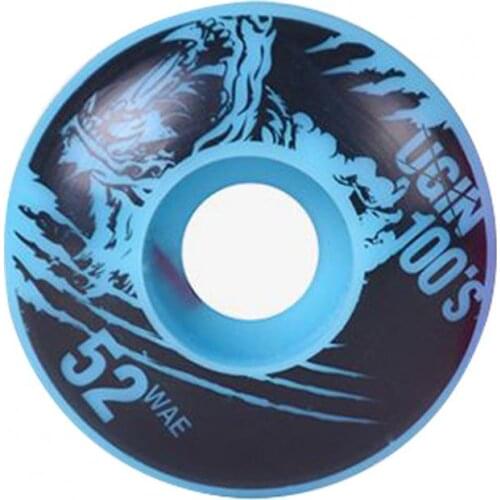 4Pcs 52*30mm Outdoor Polyurethane Four-wheel Double Rocker Skateboard Wheels