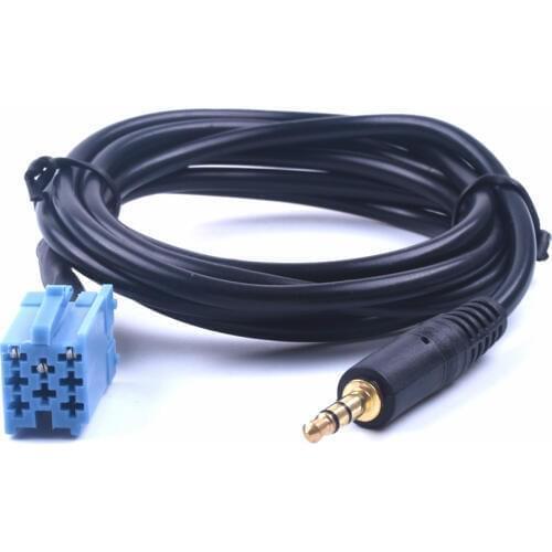 AUX Audio Input Cable Adaptor 3.5mm For VW/Golf/Passat B5/Bora/Polo/Blaupunkt