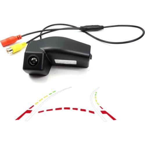 CCD HD car rear camera reverse camera for Mazda 2 Mazda 3 Mazda 5 M2 M3 parking camera Dynamic trajectory curve