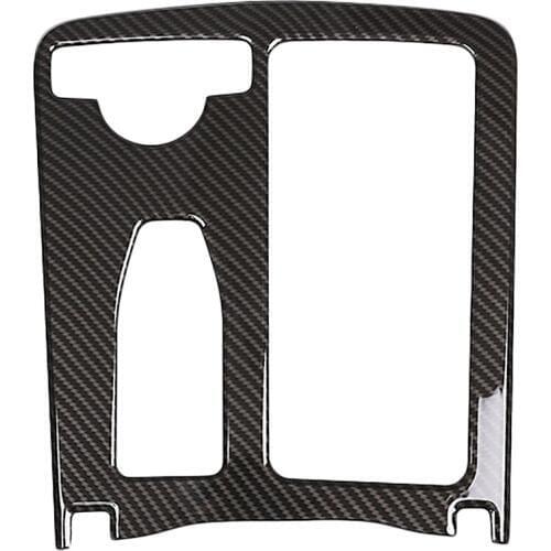 Car Abs Central Console Cup Holder Frame Trim For Mercedes-Benz E Class W212 2010-2011 C Class W204 2008-2014