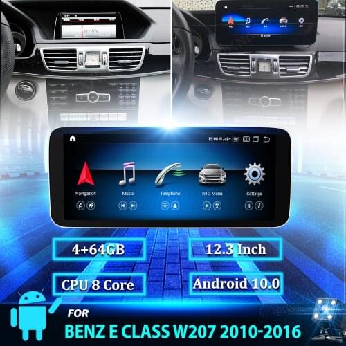 12.3 inch Android car radio Multimedia Player for Mercedes Benz E W207 2010 2011 2012 2013 2014 2015 2016 auto radio stereo