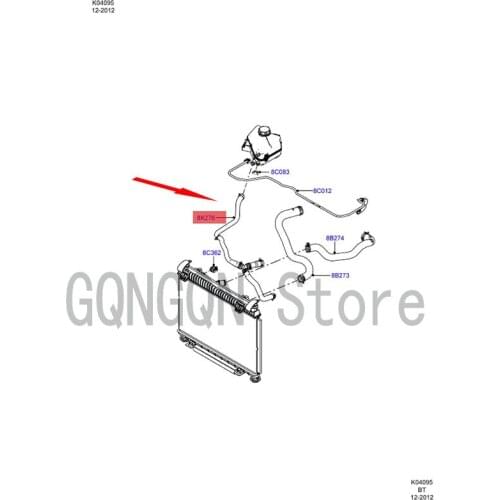 CAR Heater Water Pipe Tee Hose For dMo nd eoE cos po rt Gasoline Coolant Hose Water Tank Radiator Water Pipe Coolant Hose