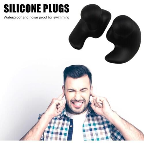 Hot Sale Earplugs Skillful Manufacture 2pcs Waterproof Earplugs Portable Silicone Soft Ear Plugs Swimming Accessories