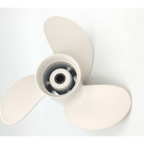 Free shipping 8 1/2x7 1/2 For yamaha6HP-9HP propeller Aluminium propeller boat accessories marine 7 tooth spline