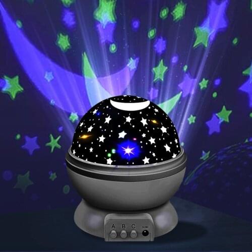 Night Light Decoration USB Socket Sky Neon Sensor Moon Room Romantic Starlight Projector LED Starry Sky Table Night