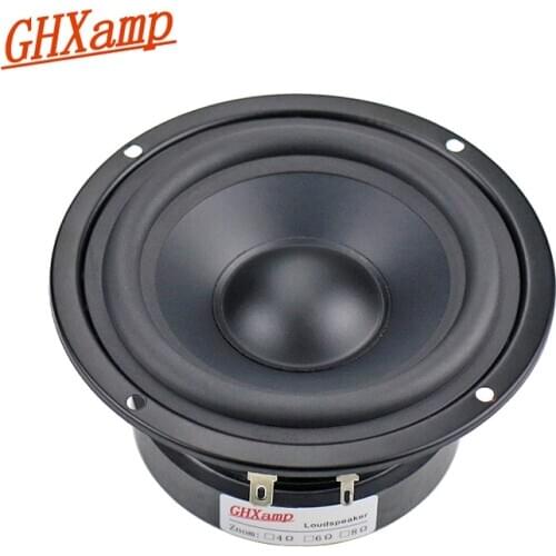 GHXAMP 4.5 Inch 115mm 40W HiFi Matte-paper Woofer Speaker Mid Bass Loudspeaker 88DB