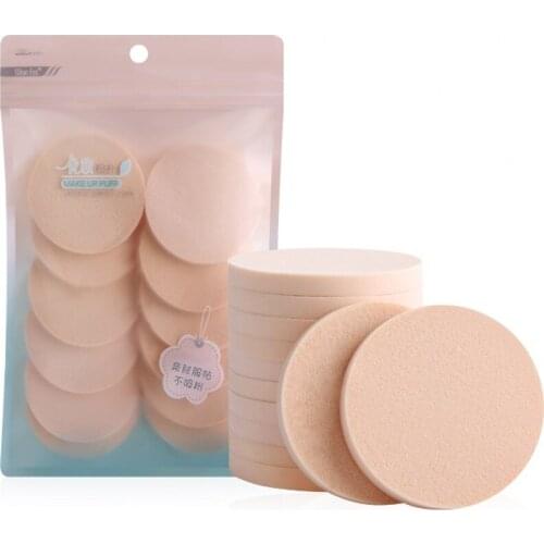 12pcs Wet And Dry Use Makeup Sponge Powder Puff Foundation Cosmetic Facial Sponges Soft Powder Puff For BB Cream Blush