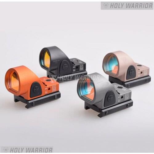 Mini RMR SRO Red Dot Scope Sight Airsoft / Hunting Reflex Sight fit 20mm Weaver Rail For Collimator Glock / Rifle