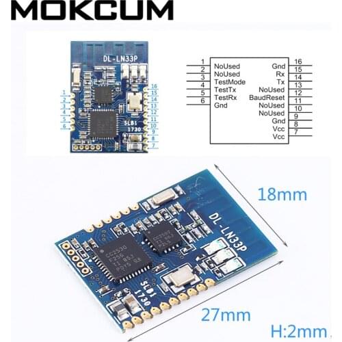 2.4G Wireless Transceiver Module 300M CC2530 ZigBee Mesh Data transmission Module UART TTL Converter