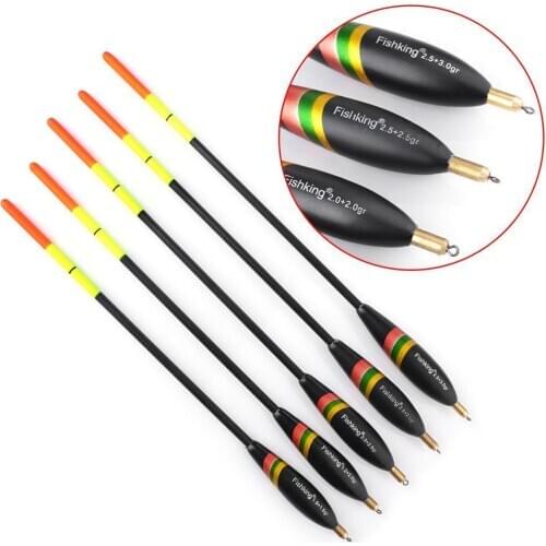 2020 new five-pack fishing float with lead pendant, and fir with buoyancy, fir tail fish long-range float striking bold lar C1U8