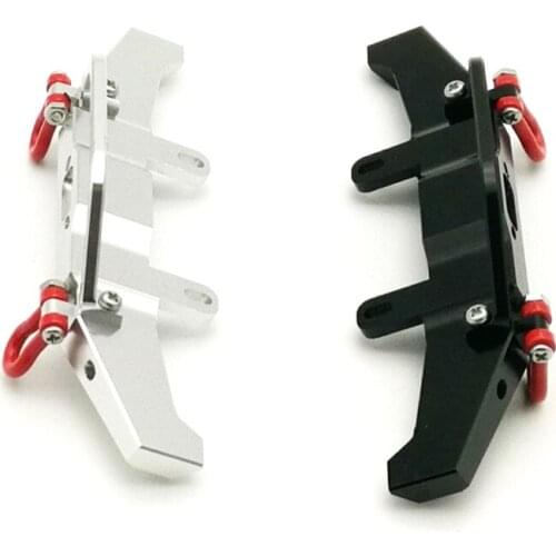 Upgrade Metal Front Bumper Guard Spare Parts for WPL 1/16 C14 C24 RC Truck Car