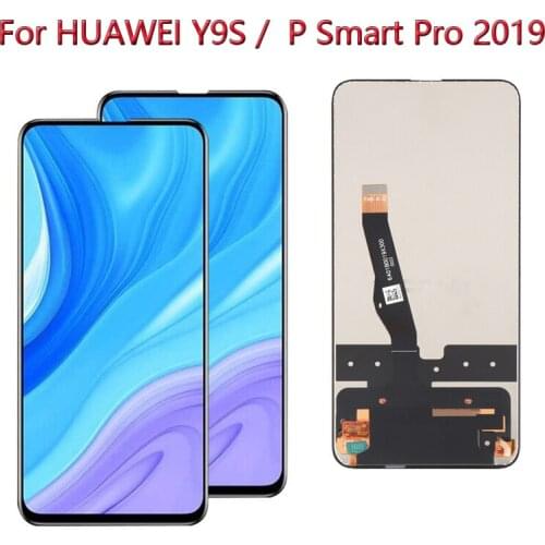 Original Display for Huawei Y9S STK-L21 L22 LX3 Lcd Digitizer Touch Display Screen Replacement for Huawei Y9S P Smart Pro 2019
