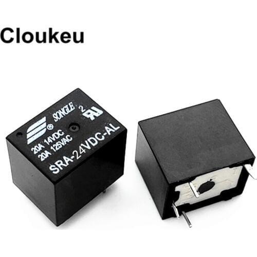 SRA-24VDC-AL 20A T74 Relay DIP4