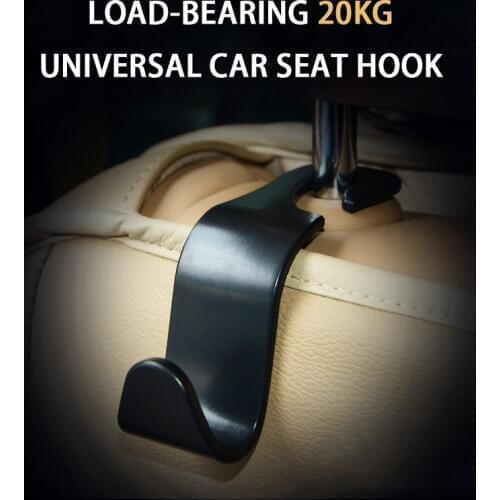 Universal Car SUV Back Seat Headrest Hanger Storage Hooks For Groceries Bag Handbag