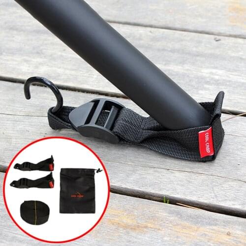 Windproof Tent Pole Fix Buckle Camping Awning Canopy Holder Fixer Picnic