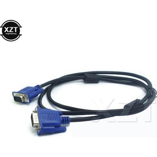 High Quality 1080P Male to Male VGA Cable 4+5 Pin VGA D-SUB Cable for HDTV Multimedia Display for Samsung