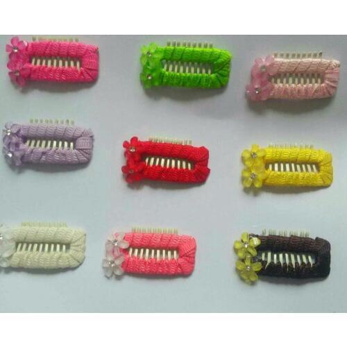 Pet Dog Hair Clip Cute Kitty Dog Hair Clip Pet Beauty Cute Hair Clip Comb BB Clip Flower 20pcs/lot