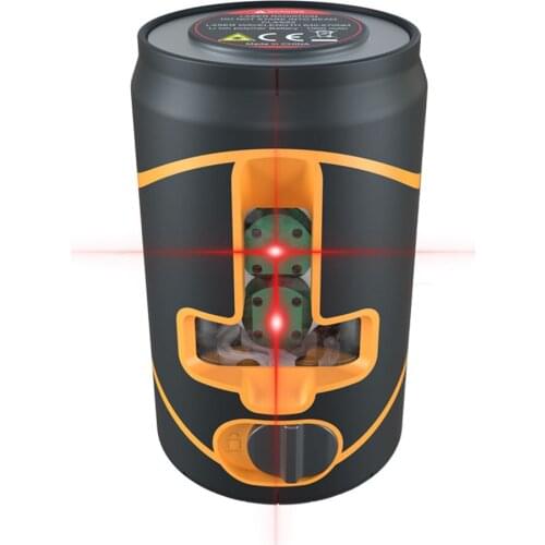 2 Lines Laser Level Green and Red Beam Laser Horizontal Vertical Cross-Line with Magnetic Base For Tiling and Home Decoration