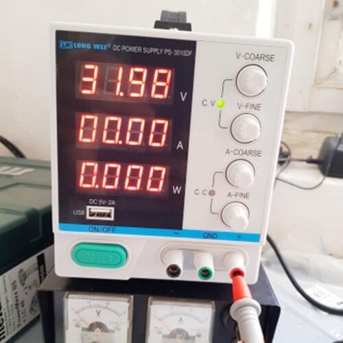 30V 10A new PS-3010DF 4-bit display laboratory DC power supply adjustable USB charging repair switch power supply