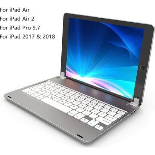 Landas Bluetooth Wireless For iPad 2018 Keyboard Stand Wireless 3.0 Bluetooth Keyboard For iPad Air 2 Tablet 9.7 Inch 2017 2018