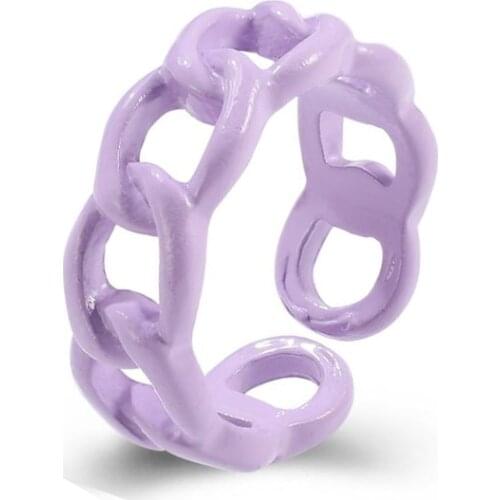 Bing Tu White Rings
