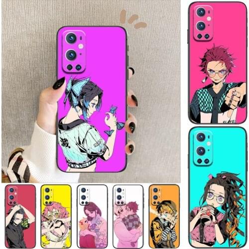 Demon Slayer Original hand-painted For OnePlus Nord N100 N10 5G 9 8 Pro 7 7Pro Case Phone Cover For OnePlus 7 Pro 1+7T 6T 5T 3T