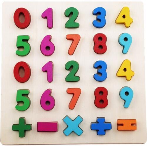 Wood English Letters Jigsaw Puzzle Children Kids Educational Alphabet Cognition Pronunciation Spell Learning Toys For Children