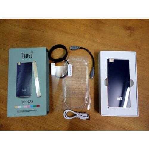 GZLOZONE HIFI Portable headphone amp USB DAC OTG decoding WM8740 + BB OPA2107 L3-47