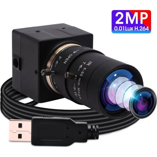 2MP 1080P Surveillance Camera Sony IMX322 sensor H.264 Low illumination 0.01Lux Industrial Machine Vision Mini usb video camera