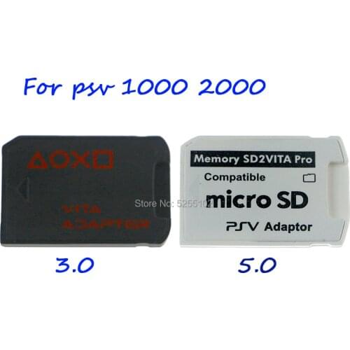 1PCS For PSV 1000 2000 V3.0 V5.0 SD2VITA Micro SD Card Transfer Adapter Reader for PSV1000 PSV2000 Memory Card Reader TF Card