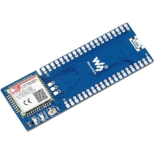 SIM7020E NB-IoT Module For Raspberry Pi Pico, Suitable For Asia, Europe, Africa, Australia, B1/B3/B5/B8/B20/B28 Frequency Band