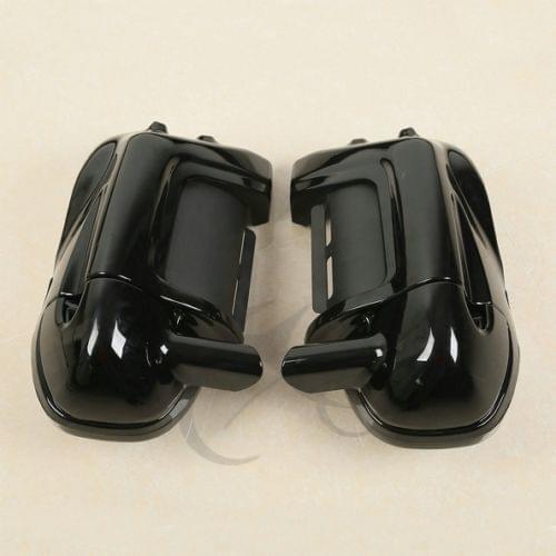 TCMT Lower Vented Leg Fairing + Speaker Box Pods For Harley Road Street Electra Glide Touring 83-13 12 11 motorcycle