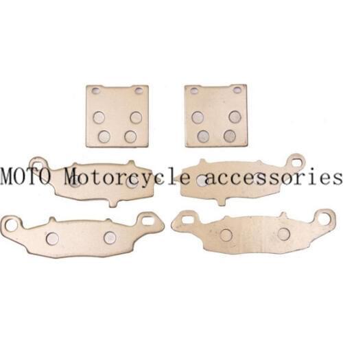 Front & Rear Motorcycle Brake Pads FOR Suzuki GSX750 Katana 1998-2006 GSX600 98-2002 Motorbike Brake Pads Sintered Copper Metal
