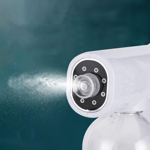 Mist Gun, Handheld Rechargeable Nano 800ML Large Capacity Electric Sprayer Nozzle Adjustable Fogger for Home, Office, Garden