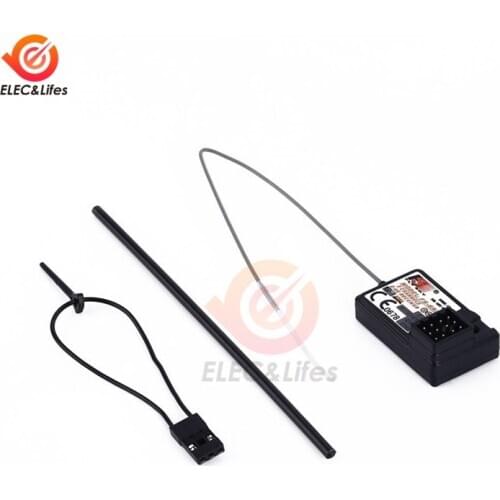 Flysky FS-GR3E 3 Channel 2.4G GR3E Receiver with Failsafe GT3B GR3C Upgrade for RC Car Truck Boat GT3 GT2 Transmitter