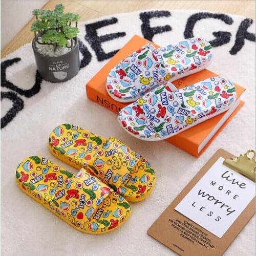 Summer Cartoon Ladies Slippers Home Soft Bottom Breathable Non-Slip Bathroom Womens Flip-Flops Go Out Comfortable Woman Sandals