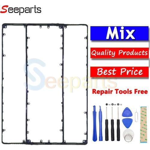 Middle Frame For mi MIX bezel Black Ceramic for Xiaomi MI MIX mi mix pro Middle Housing case Replacement ceramic material