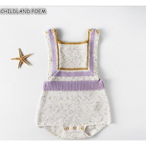 Knitted Baby Rompers Knit Baby Clothes For Girls Boys Newborn Baby Girls Romper Woolen New Born Infant Boys Romper Jumpsuits