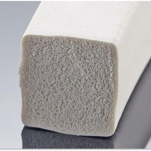 3 meters Silicone Foam Tape Sponge Bar Seal Strip Square 3mm - 20mmX20 mm sealing 3mm