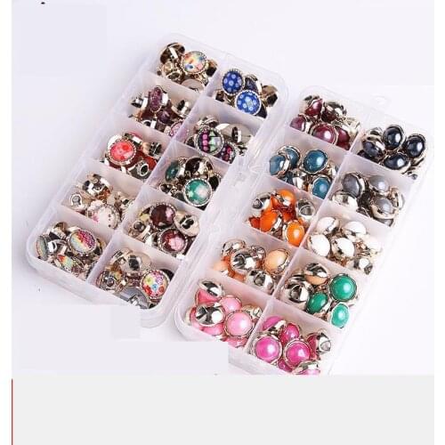 High Quality 100PCS 10style mix Assort Plastic Sewing Buttons, For Scrapbooking Sewing Craft Sewing Accessories Appliques 9-12mm