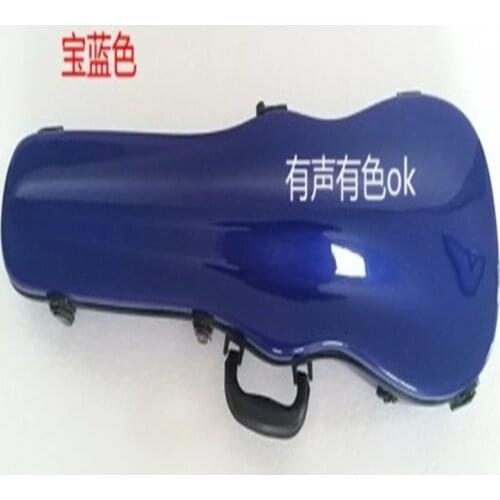 High quality fiberglass violin case,fine workmanship ,violin case 4/4 size