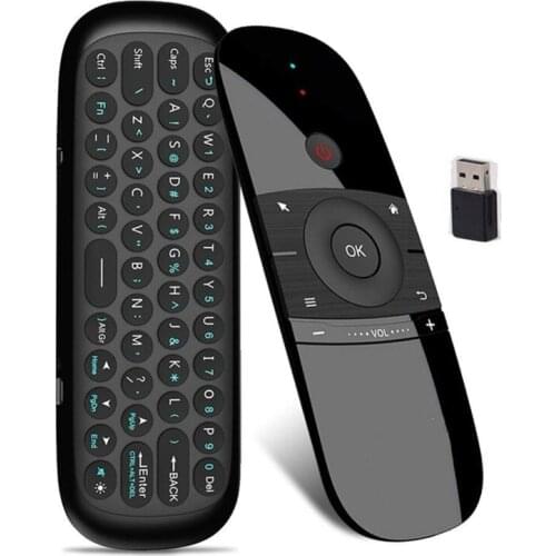 W1 Air Mouse Keyboard 2.4G Hz Fly Mouse Remote Control with Keyboard for Android Box TV Box Smart TV