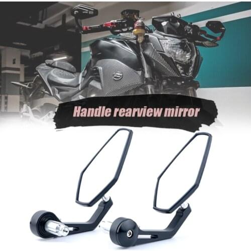Motorcycle Handlebar Mirror Rearview Motorcycle Bar End Mirror For Honda cb190r pcx shadow r1250gs duke390 For Yamaha MT09 MT07