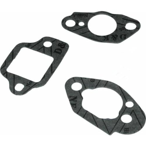 2 sets X Gasket 6pcs/ lot fits Honda GCV135 GCV160 HR*216 series mower carburetor air intake carb insulator air cleaner gasket