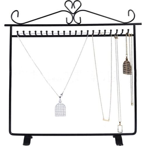 2019 Jewelry Stand Rack Display Storage Hanging Holder Earring Necklaces Organizer Jewelry Stand earrings bracelet H